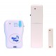 Wireless door security alarm with radio pager MPPL-DCKIT 