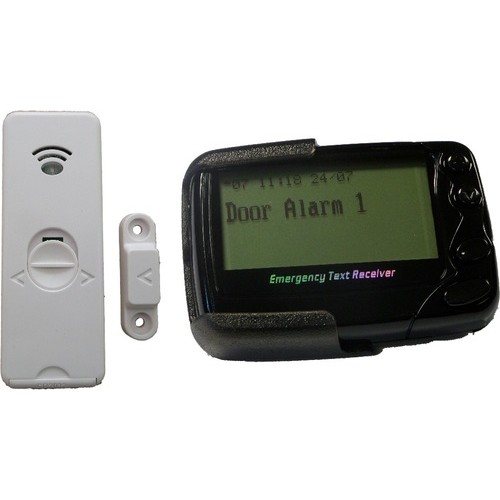 Long Range 400m Door Alarm Transmitter With Pager