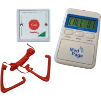 Disabled toilet pull cord transmitter with alarm pager RON WC-PAG11 