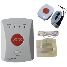 MEDAD10-TXP11 Waterproof gravity sensing fall detection pendant with telephone auto dialler