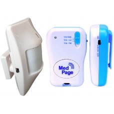 PIR MOVEMENT SENSOR ALARM WITH RADIO PAGER MPPL-MS2KIT