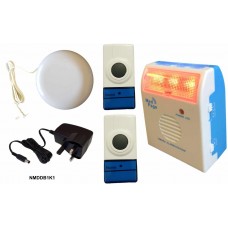 NMDDB1K2 Wireless flashing light doorbell for deaf people