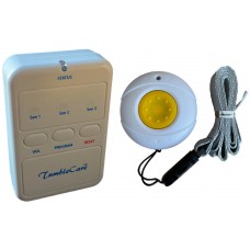 PAG31ERTXKIT Waterproof call pendant with 3-channel caregiver alarm pager