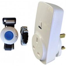RFWFS1K Wi-Fi Smart Plug kit for use with Amazon Alexa, Google Home with RF pendant transmitter button
